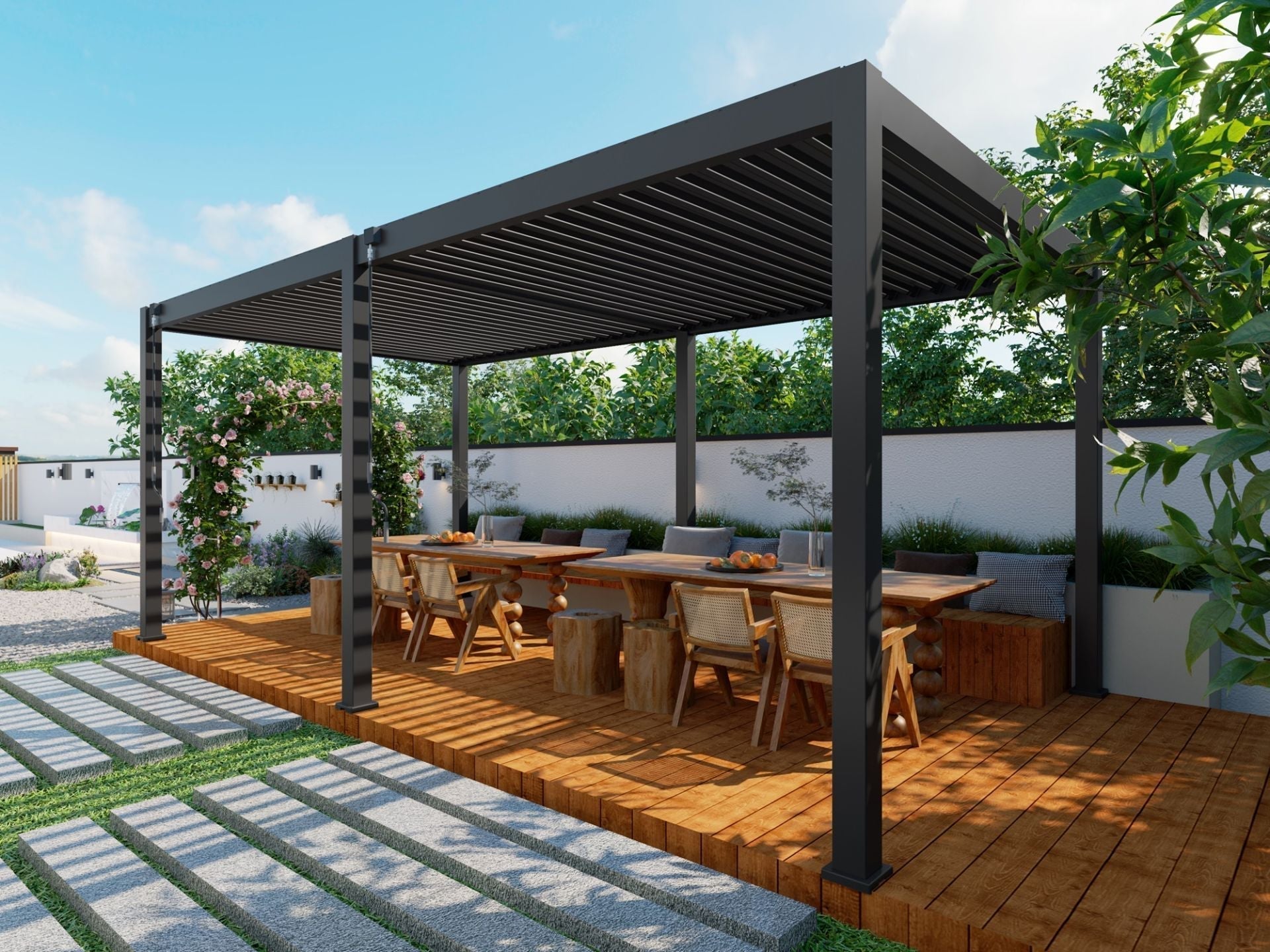 Moet ik een vergunning aanvragen voor een overkapping, blokhut of tuinhuis in mijn tuin?
