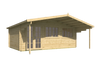 Blokhut - Tuinhuis Ginella | 595 x 400 cm