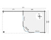 Blokhut - Tuinhuis Markku | 300 x 300 cm – Vuren Red Class Wood geïmpregneerd
