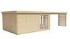 Blokhut - Tuinhuis Casper | 58 mm