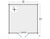 Blokhut - Tuinhuis Torrent | 400 x 400 cm – Vuren Red Class Wood geïmpregneerd
